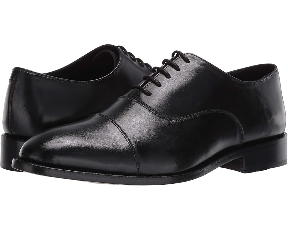 Оксфорды Clinton Cap Toe от Anthony Veer из цельной зернистой кожи