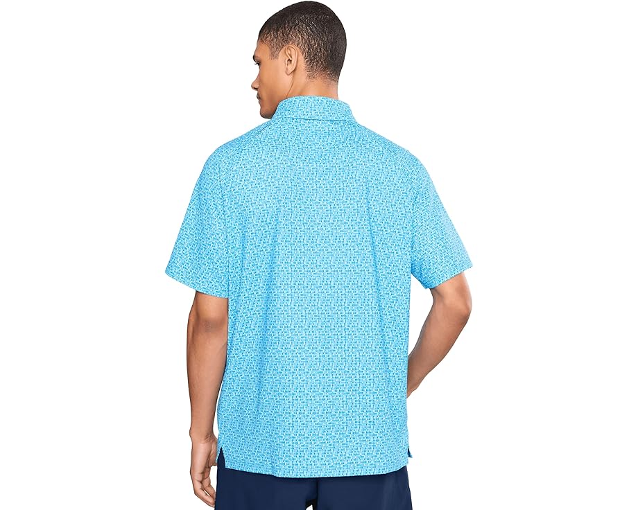 Поло Callaway с принтом в клетку и вышивкой Tile Gingham