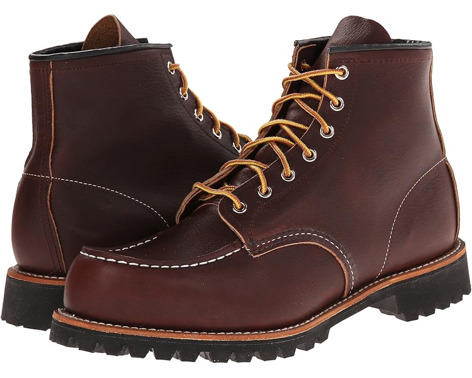 Red Wing Heritage ботинки 6 дюймов (15.24 см) Moc Toe Lug с подошвой Vibram