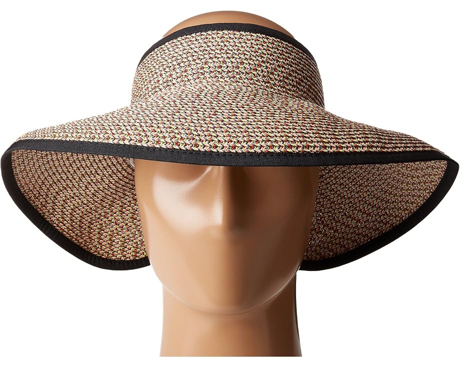 Козырек San Diego Hat Company UBV002 с лентой, широкий