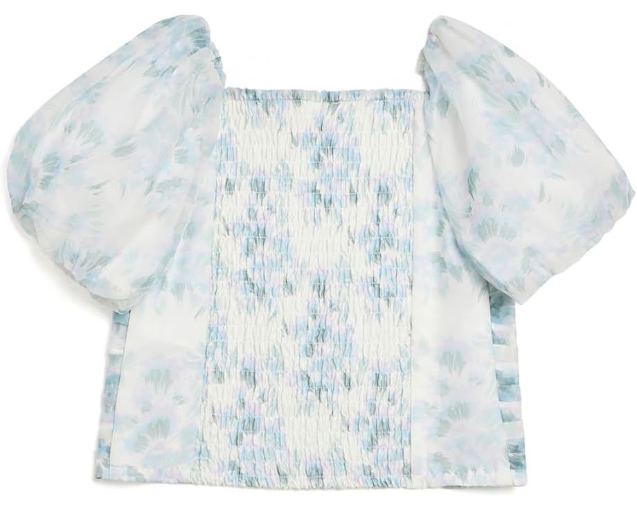 Топ Emerson Organza Puff Sleeve Top для детей от abercrombie kids