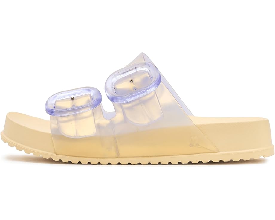 Шлепанцы Cozy Slides для детей коллекция Mini Melissa жемчужно-желтые
