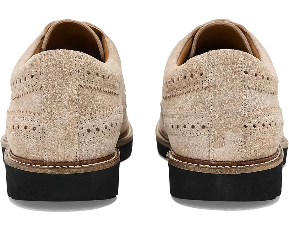 Оксфорды A.Veer Ellis Wingtip из замши с мысом