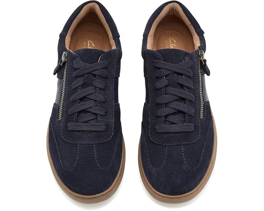 Кроссовки Clarks Nalle T-Toe с замшевым верхом