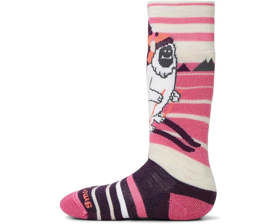 Детские носки Smartwool Wintersport Full Cushion с принтом йети