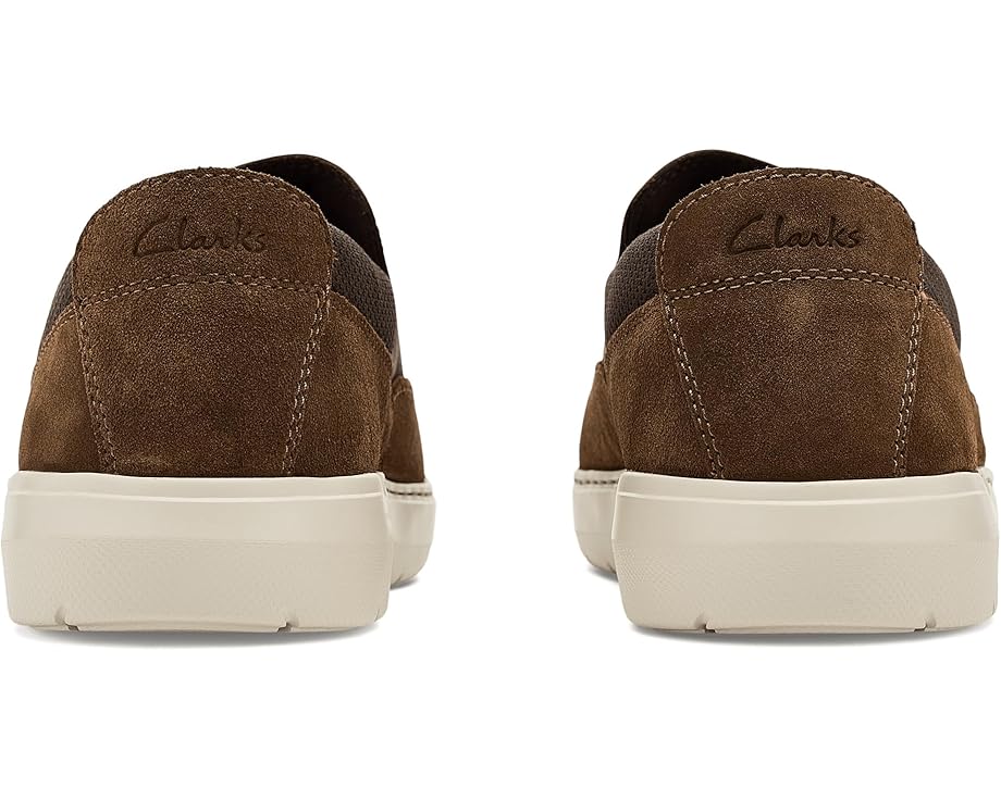 Лоферы Clarks Flexwell Step из комбинации кожи и замши с подошвой из ЭВА