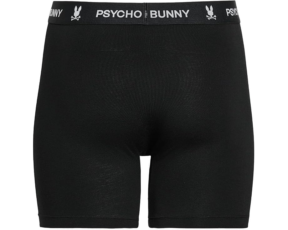3 штуки боксерских трусов Psycho Bunny черные