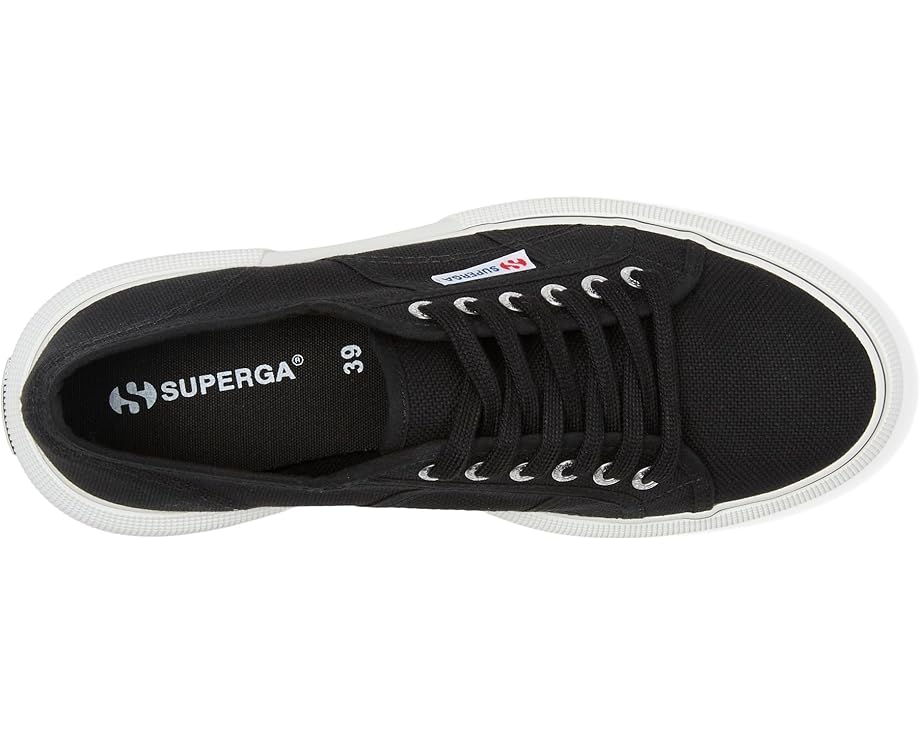 Кроссовки Superga 2287 Bubble Line на платформе с круглым носком