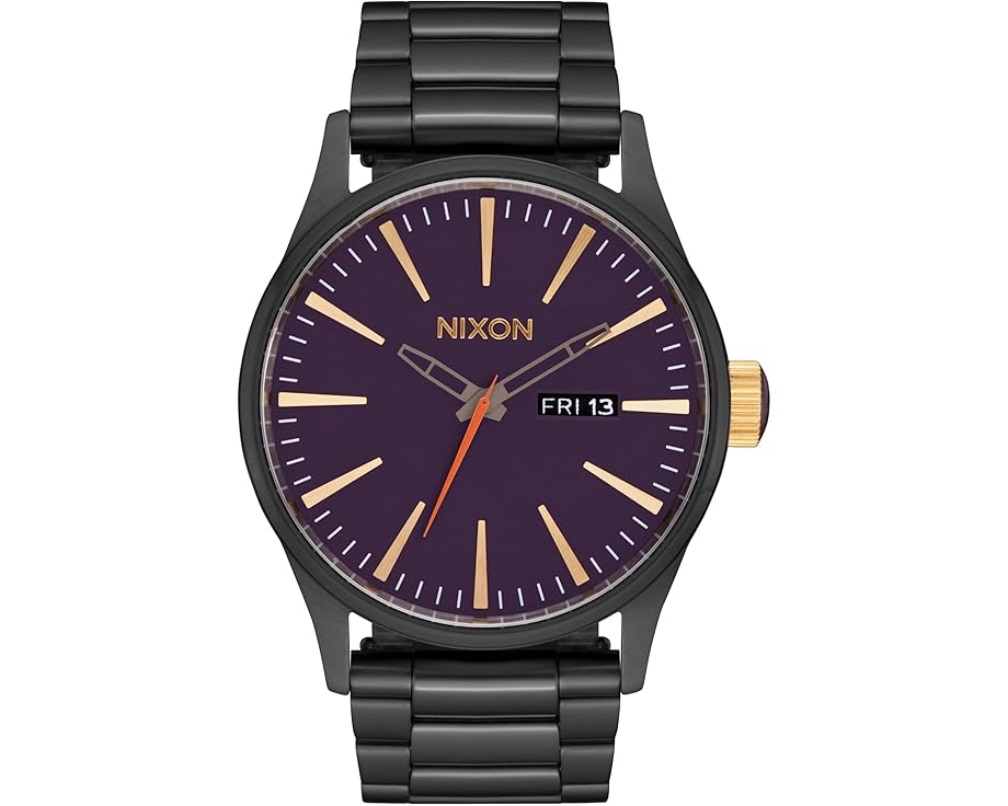 Часы Nixon Sentry Stainless Steel с браслетом из нержавеющей стали