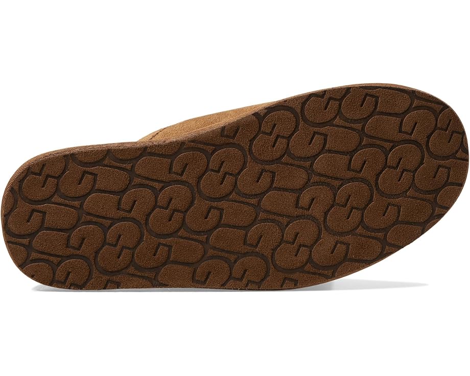 Тапочки UGG Scuff из овчины с подошвой из замши и подкладкой UGGpure