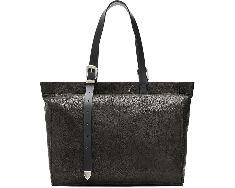 Сумка-тоут AllSaints Haven из мягкой кожи с ремнем-пряжкой