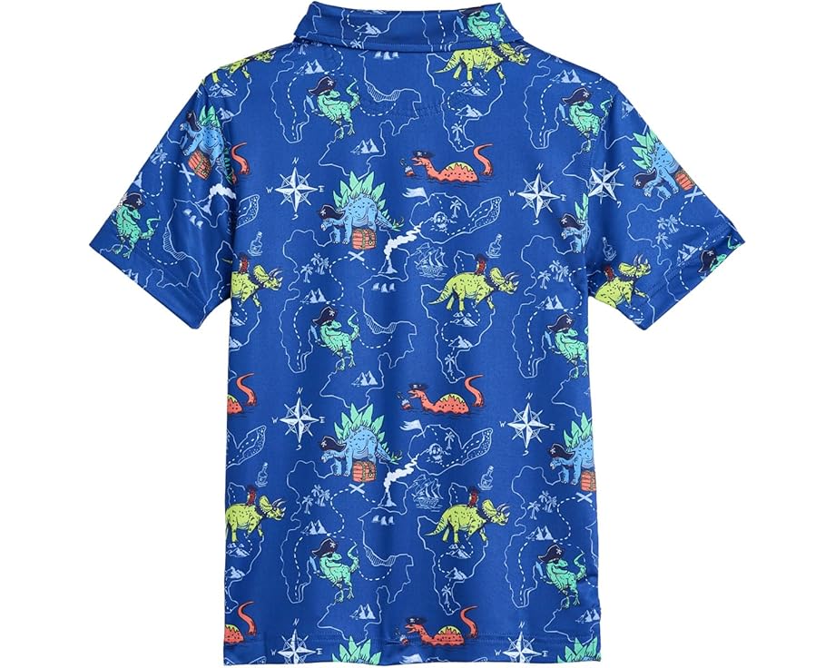 Рубашка поло Chubbies Kids The Lil Rex Marks The Spot для малышей