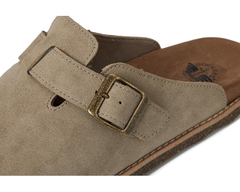 Клоги Dockers Bircham из замши с регулируемой пряжкой и стелькой EVA