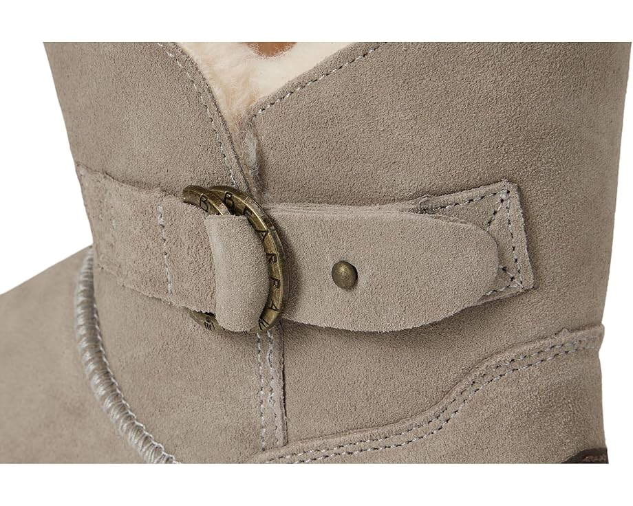 Зимние угги Bearpaw Steph из замши с подкладкой из шерсти и декоративной пряжкой