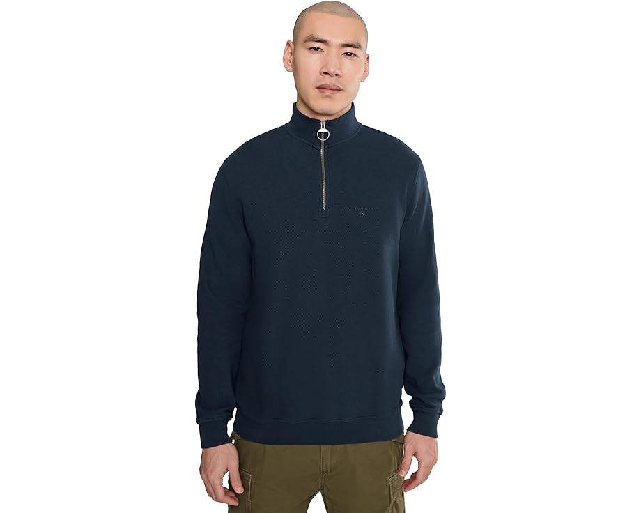 Свитшот Barbour Pique Interlock с полузастежкой молнией