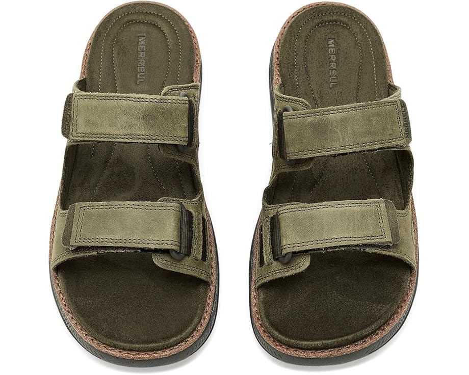 Сандалии Merrell Cove Leather Slide из цельнозернистой кожи с пеной в стельке