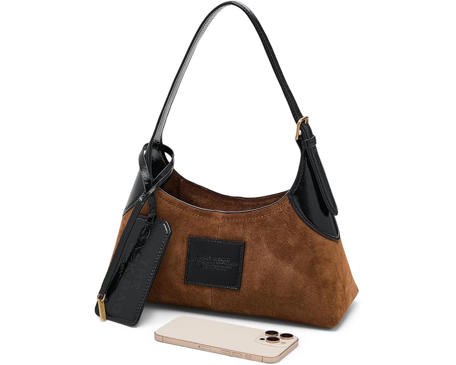 Сумка через плечо Marc Jacobs Small Belted Sack Bag из замши