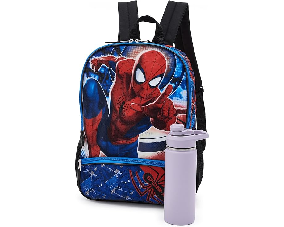 Рюкзак с ланч-боксом 5 в 1 40 см для мальчика BIOWORLD Kids Spider-Man