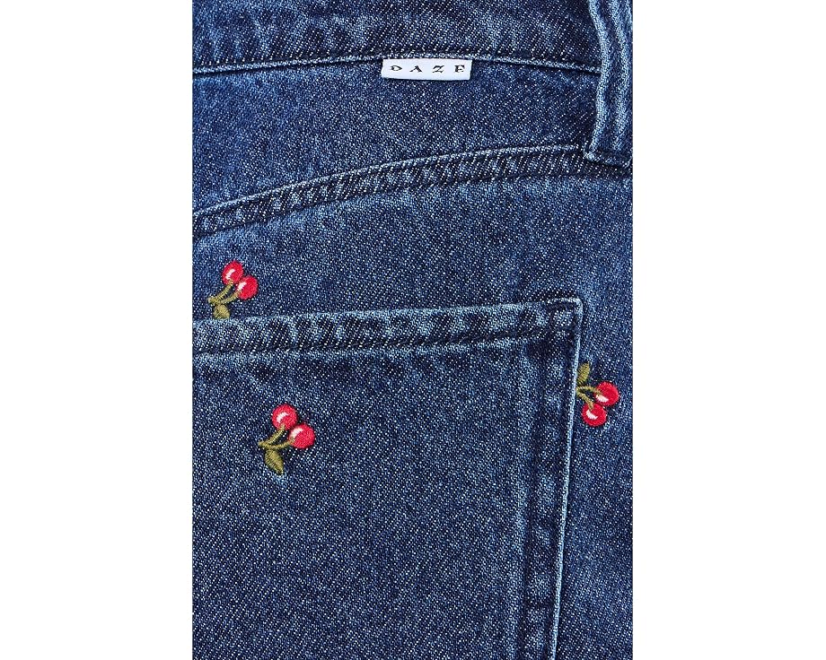 Джинсы DAZE Far Out High-Rise Wide Leg Cherry Avenue