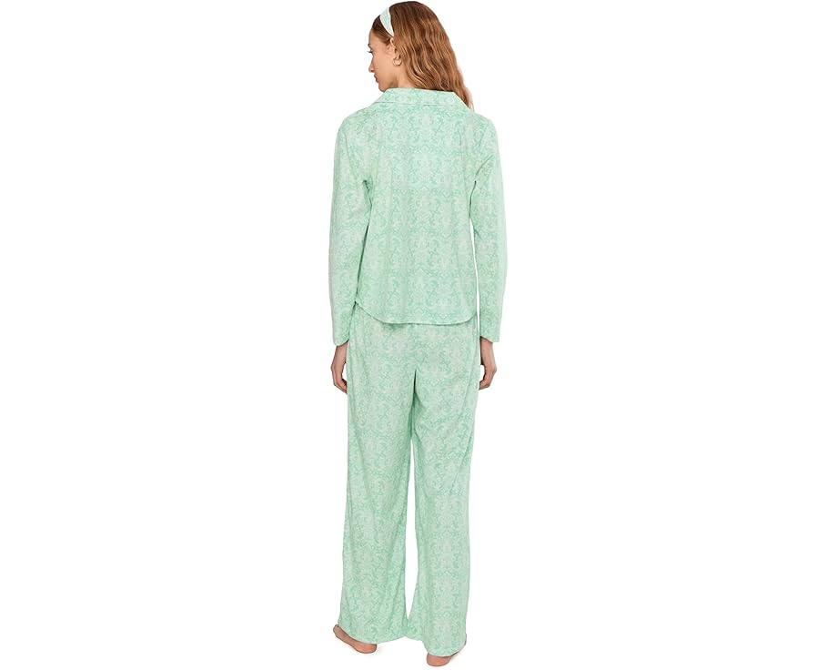 Пижамный комплект Petite Minky Fleece с принтом от Karen Neuburger