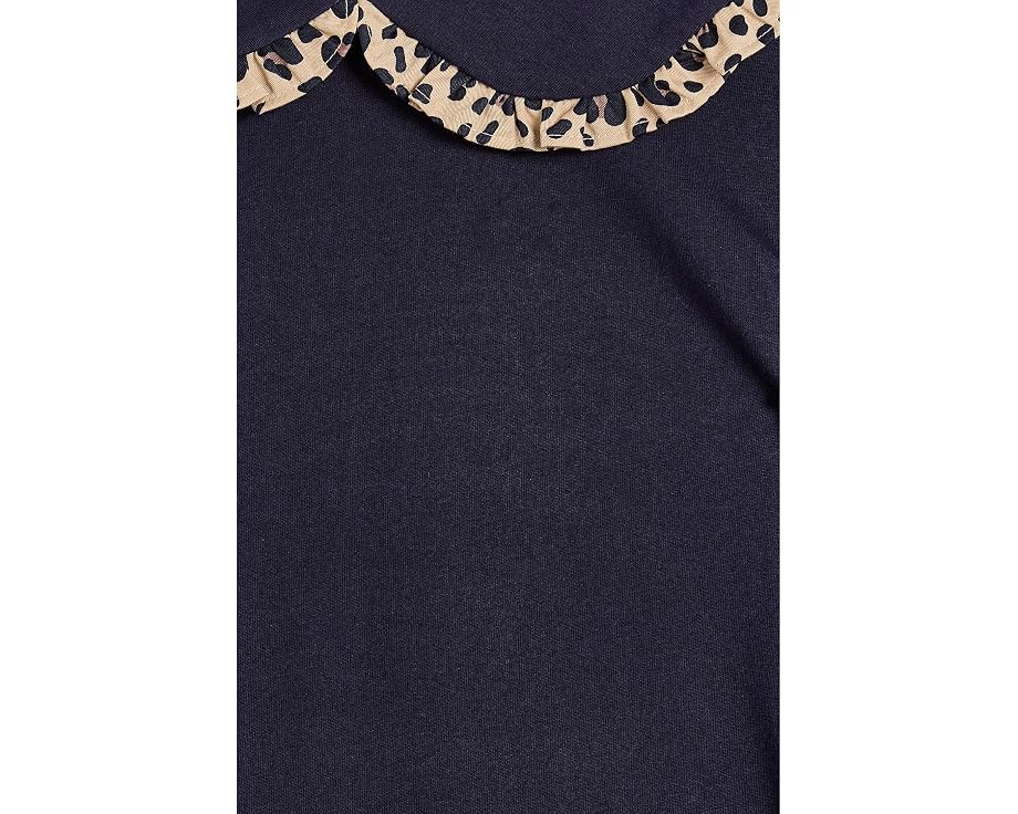 Animal Print Collar Top (Toddler/Little Kid/Big Kid)