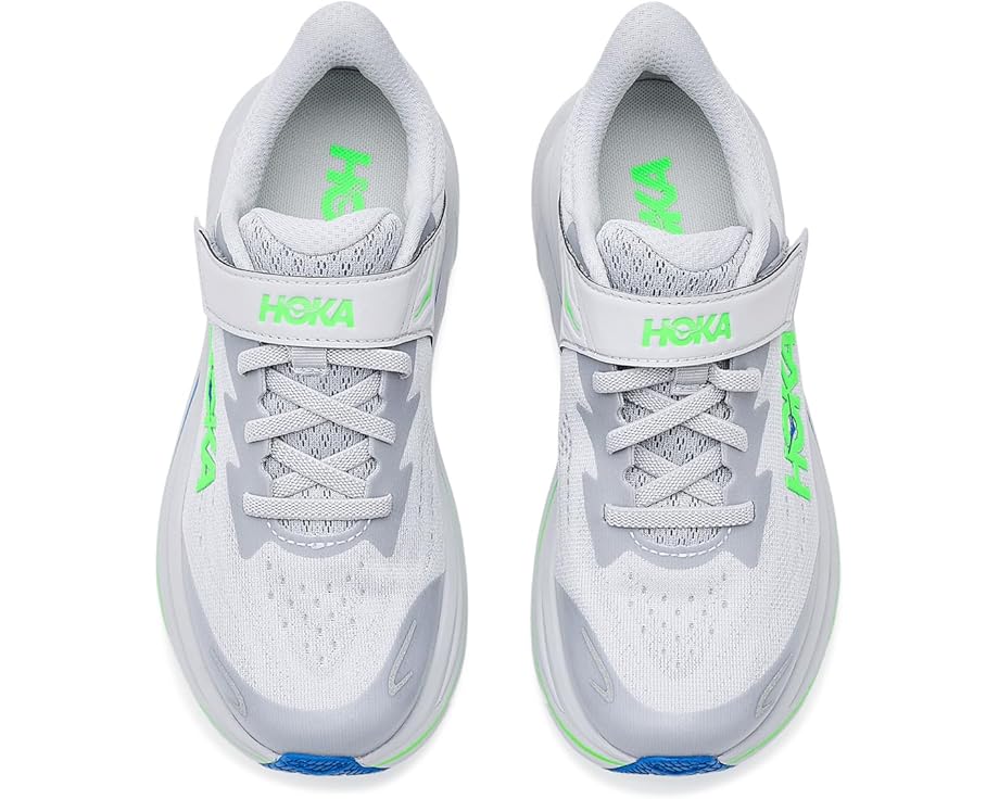Детские кроссовки Hoka Kids Clifton 10 с амортизацией и застежкой на липучке