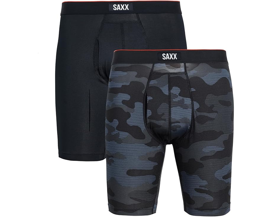 2 пары удлиненных боксеров SAXX UNDERWEAR Multi-Sport Mesh для активного отдыха