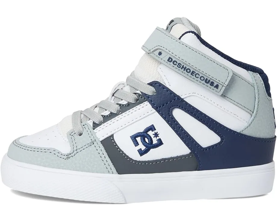 Кроссовки DC Kids Pure High-Top EV с вулканизированной подошвой для скейтбординга