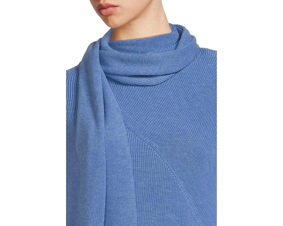 Свитер Elliott Lauren It's a Wrap с прикрепленным шарфом и длинными рукавами