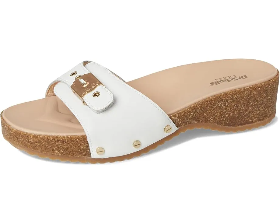 Сандалии Dr. Scholl's Original Flex из натурального бука с регулируемой пряжкой