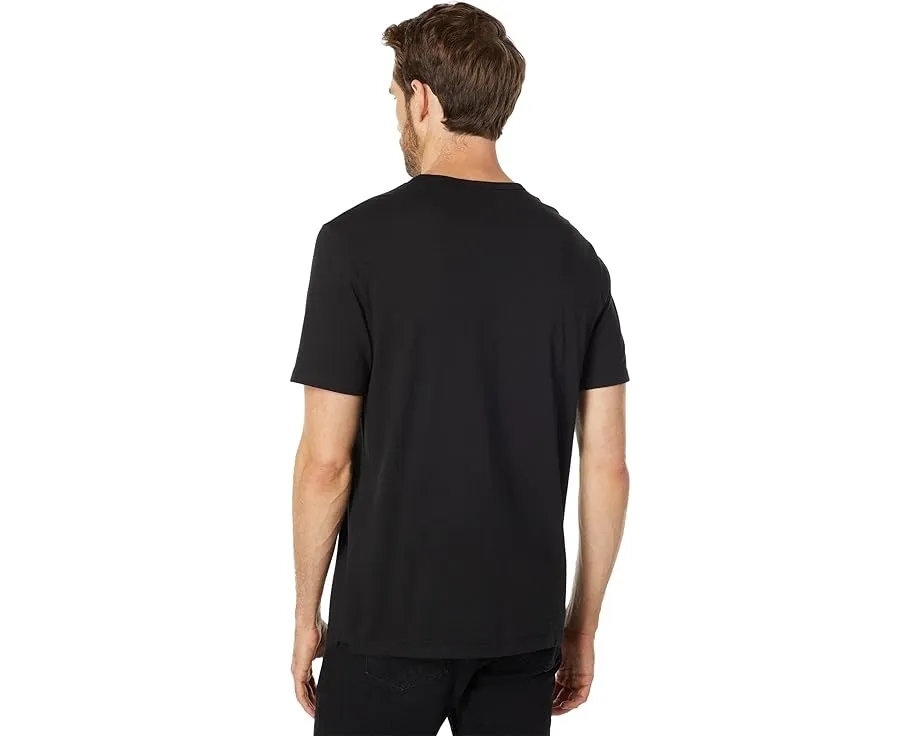 Футболка Vince с коротким рукавом и крашением в готовом виде