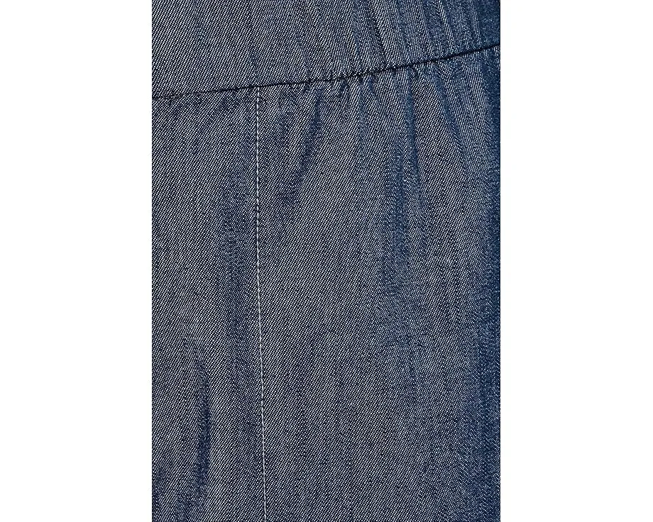 Легкие брюки Eileen Fisher с широкими штанинами из органического хлопка