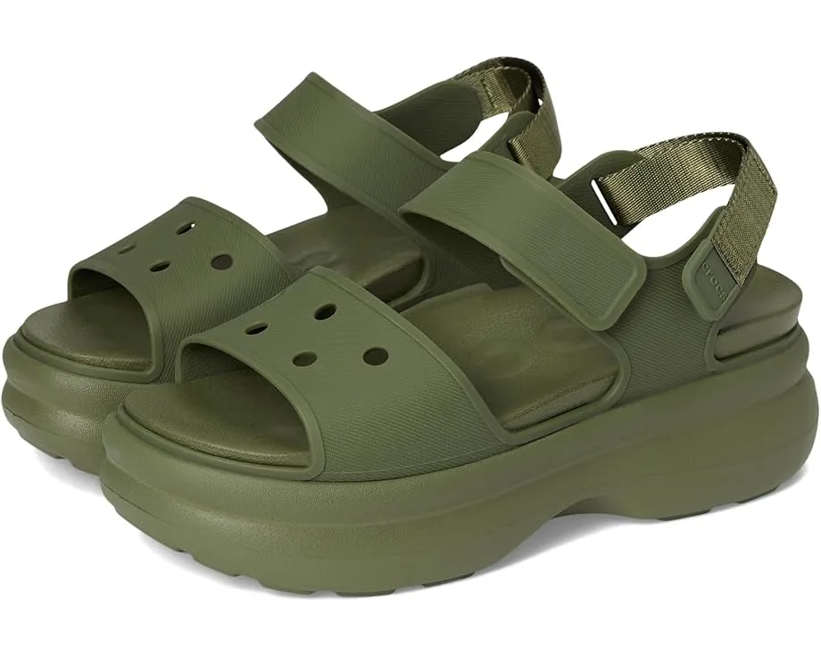 Сандалии Crocs Soho Y Strap на платформе с технологией Crocs Comfort
