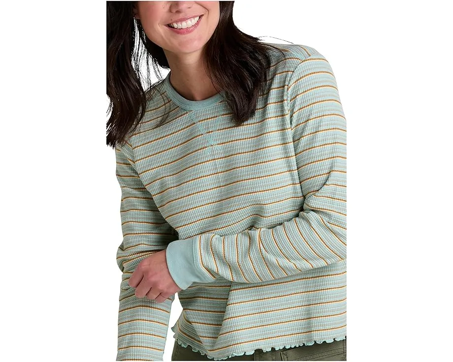 Свитер Toad&Co Foothill с длинным рукавом из переработанного полиэстера