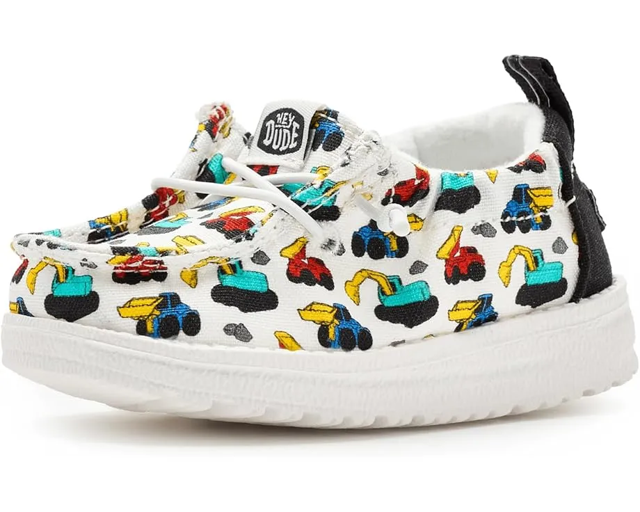 Hey Dude Kids LILDUDE Slip-On Novelty первые ботинки с эластичными шнурками