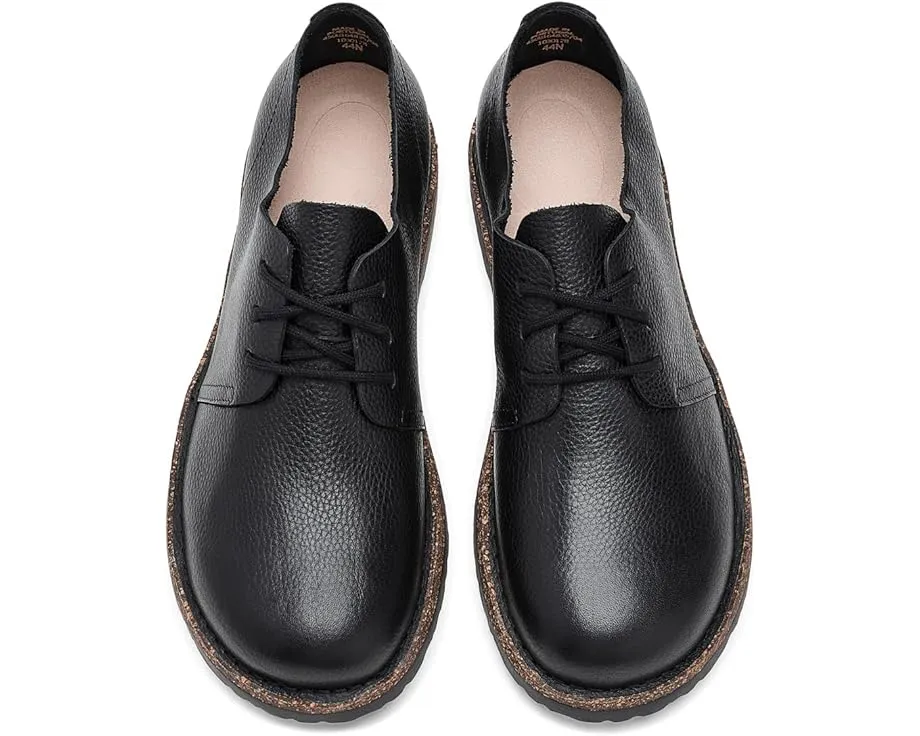 Кожаные туфли Uppsala Low Lace Up с пробковой стелькой от Birkenstock