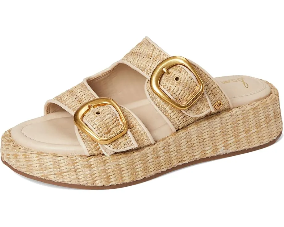 Сандалии-шлепанцы Sam Edelman Nerissa с крупной пряжкой и платформой