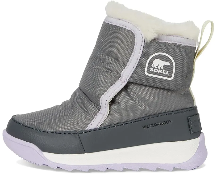 Детские ботинки SOREL Whitney II Plus Bootie WP на липучке с водонепроницаемой конструкцией