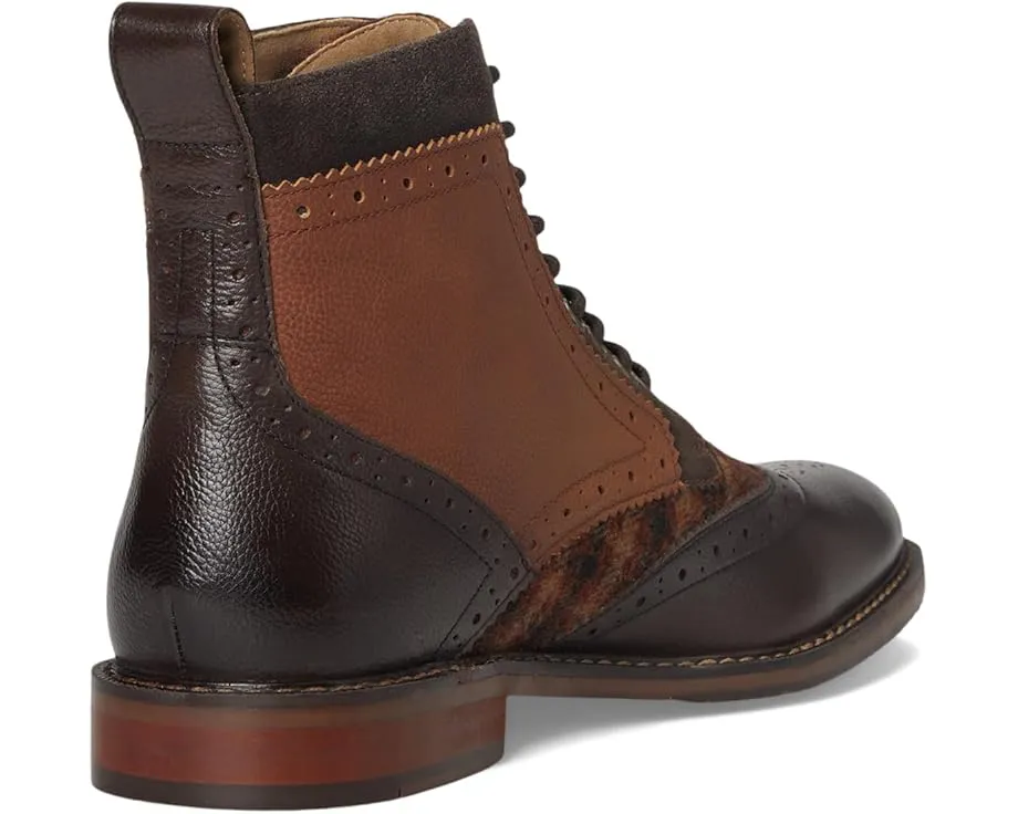 Ботинки Stacy Adams Finnegan Wing Tip с перфорацией и стелькой Memory Foam