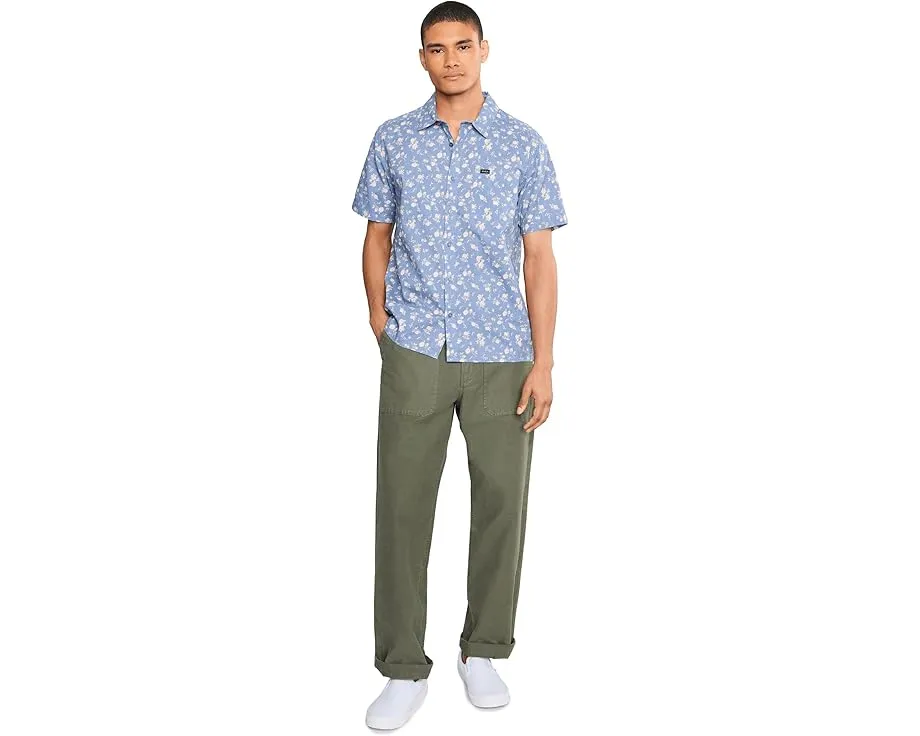Рубашка RVCA Breezy с коротким рукавом в клетку