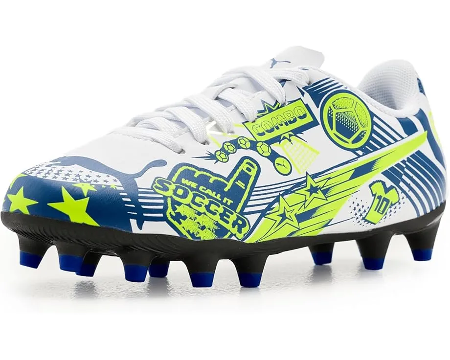 Детские футбольные бутсы PUMA Ultra Pulisic для искусственного покрытия с шипами для подвижности