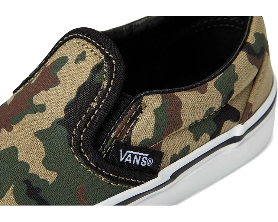 Слипоны Vans Classic для детей с узорчатым верхом