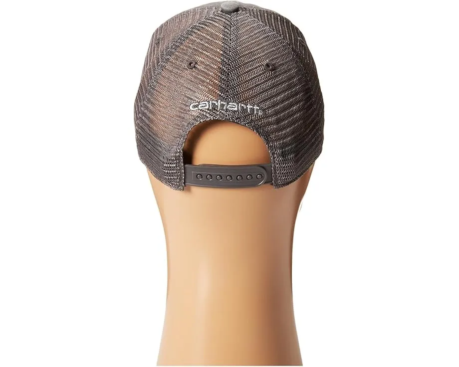 Бейсболка Carhartt Canvas с сетчатой спинкой и влагоотводящей повязкой Coolmax