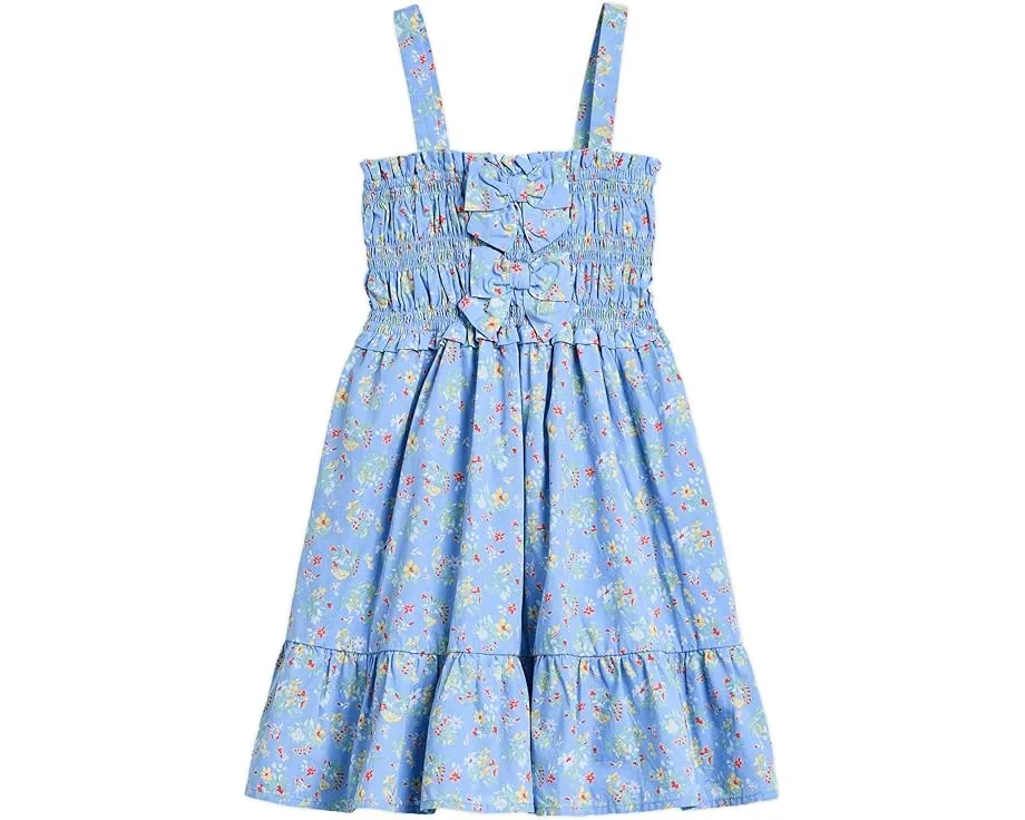 Детское платье с мелким цветочным принтом и присборенным лифом Janie and Jack