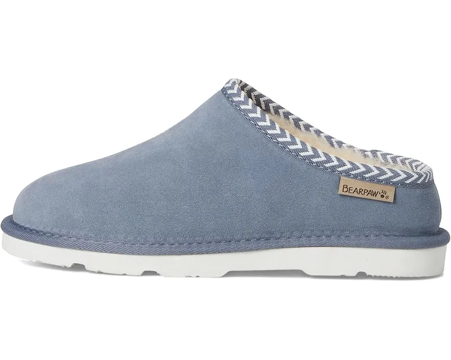 Тапочки Tabitha Bearpaw из кожи с круглым носком