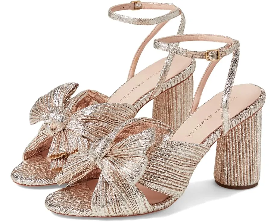 Босоножки Loeffler Randall Camellia на платформе с плетеным каблуком