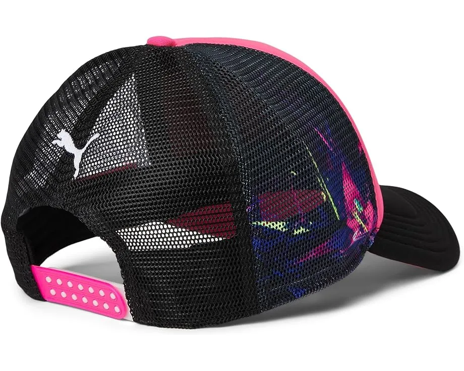 PUMA Кепка Formula 1 Trucker с сетчатой задней частью и принтом
