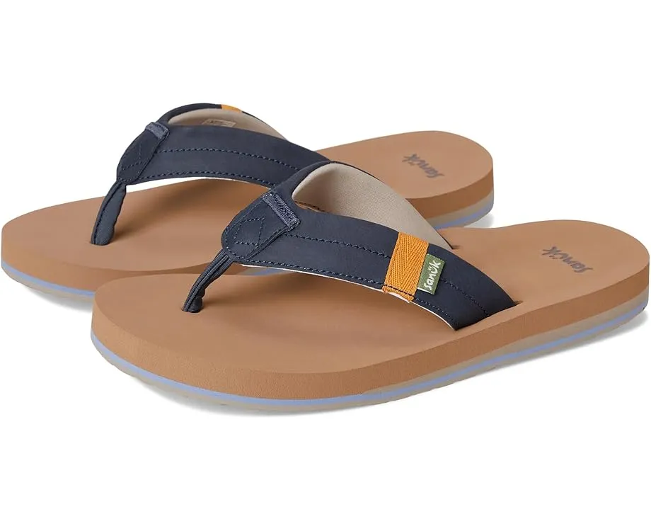 Sanuk Sawyer мюли из мягкого льна с пробковой стелькой и открывалкой для бутылок