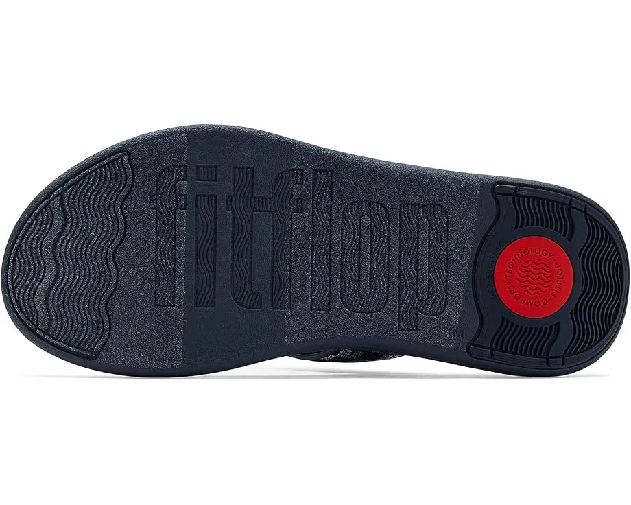 FitFlop Сандалии F-Mode Go Adj. в клетку и деним