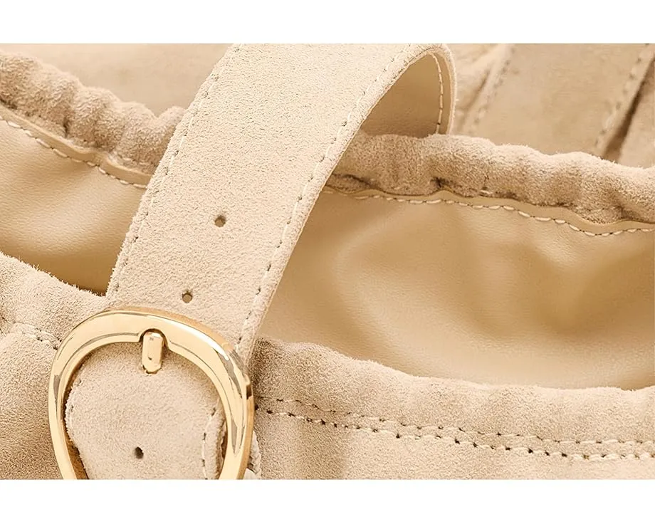 Балетки Dolce Vita Caely из замши с ремешком в стиле Mary Jane